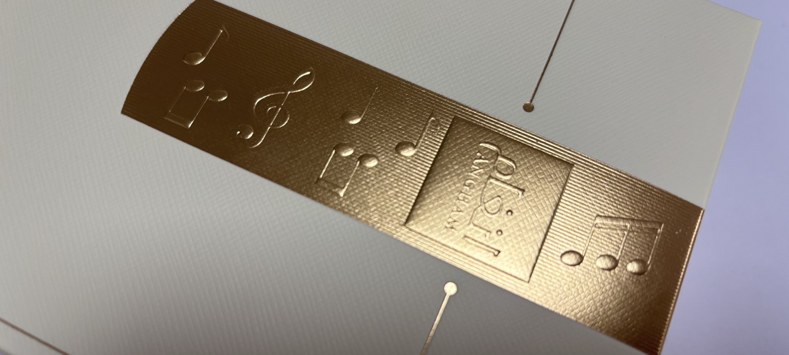 Embossing & Debossing process