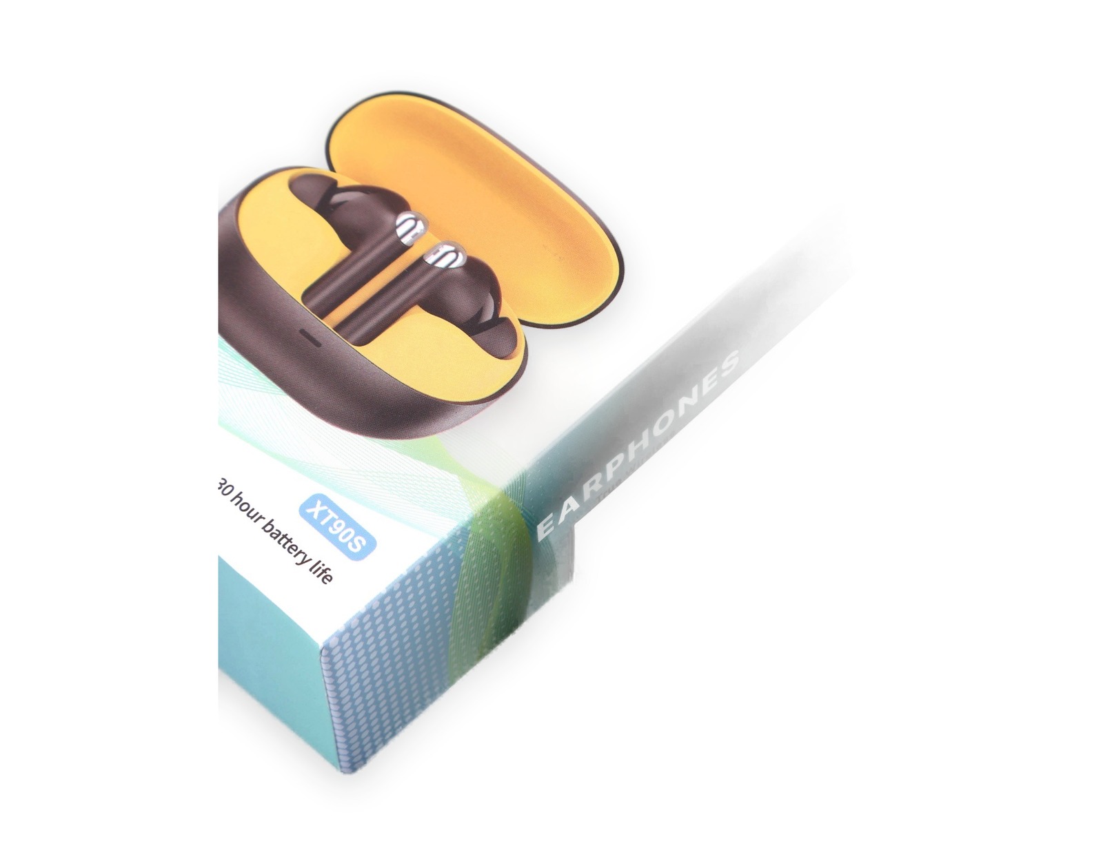 Insert detail for wireless earbuds packaging